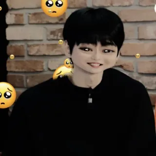 🥺 Người, Biểu tượng cảm xúc, Khuôn mặt, Đàn ông, Chân dung, Cảm xúc telegram sticker