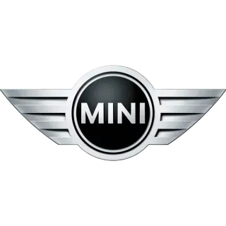 👍 MINI MINI, машина, автомобиль, транспорт, логотип, крылья, бренд telegram sticker