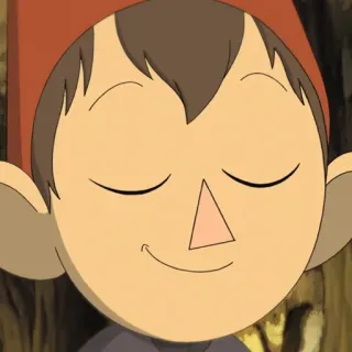 🍫 Wirt Over the Garden Wall 卡通, 花园墙之外, 沃特, 角色, 插画 telegram sticker