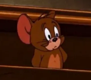 🤍 Jerry Mouse Tom and Jerry Cartoon, Maus, Niedlich, Jerry, Animiert, TV-Serie telegram sticker