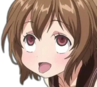 👅 Anime, Meisje, Schattig, Manga telegram sticker