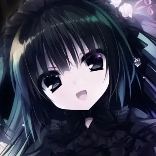 😍 Anime, Ragazza, Carina, Manga, Kawaii, Cartone animato telegram sticker