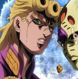 ✨ Giorno Giovanna JoJo's Bizarre Adventure Anime, Personage, Giorno Giovanna, JoJo's Bizarre Adventure, Manga telegram sticker
