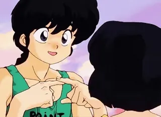👊 POINT animé, personnage, pointer, dessin animé telegram sticker