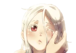 😢 Anime, Mädchen, Charakter, Illustration, Manga telegram sticker