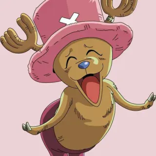 🧪 Tony Tony Chopper One Piece アニメ, 漫画, トナカイ, キャラクター, ワンピース, チョッパー telegram sticker