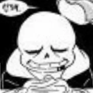 😄 아싸. Mème, Sans, Undertale whatsapp sticker