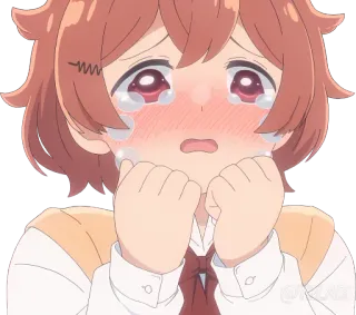 😭 Anime, Weinend, Traurig, Charakter, Verweint telegram sticker