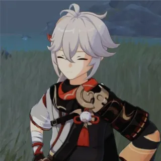 ✨ Kaedehara Kazuha Genshin Impact Anime, Jeu vidéo, Genshin Impact, Kaedehara Kazuha telegram sticker