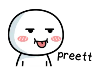 🌈 cartoon, character, funny, face, expression, stick figure whatsapp sticker