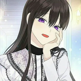 🥢 Anime, Manga, Personnage, Femme, Fille, Dessin animé telegram sticker
