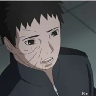 👺 Obito Naruto Rin... anime, naruto, obito, manga, character telegram sticker