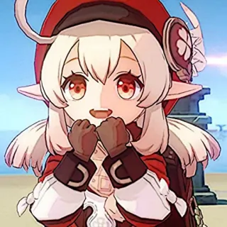 🦋 Klee Genshin Impact Klee, Genshin Impact, วิดีโอเกม, อนิเมะ, ตัวละคร, น่ารัก, เด็กผู้หญิง telegram sticker