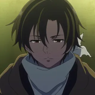 💥 Anime, Mangá, Menino, Triste, Personagem telegram sticker