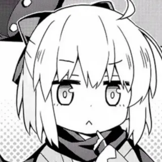 😭 Anime, Manga, Lucu, Kartun, Gadis telegram sticker