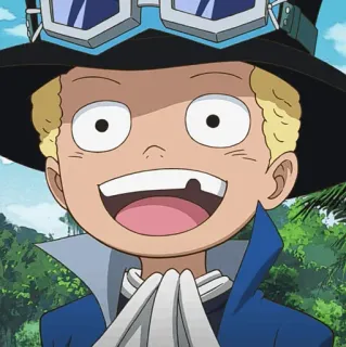 🔥 Sabo One Piece Anime, Personagem, One Piece, Sabo, Pirata telegram sticker