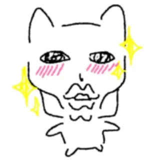 😛 Bocchi the Rock cat Bocchi the Rock telegram sticker