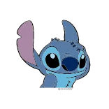 😐 Stitch Lilo & Stitch Stitch, Disney, cartoon, alien, Lilo & Stitch telegram sticker