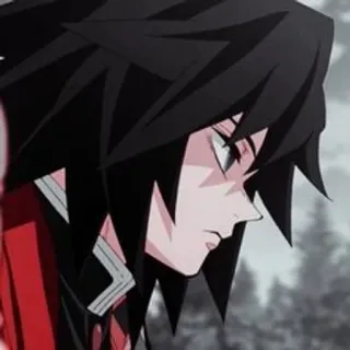 🌊 Giyu Tomioka Demon Slayer Anime, Demon Slayer, Giyū Tomioka, Manga, Personaggio telegram sticker