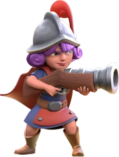 🔫 video game, musketeer, clash of clans, archer, soldier, fantasy telegram sticker