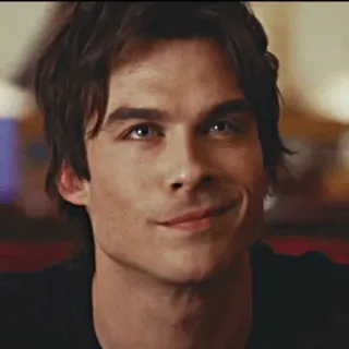 🍷 Damon Salvatore The Vampire Diaries vampiro, sobrenatural, fantasía, drama, romance telegram sticker