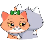 🤗 Cookie and Candy Kid-E-Cats telegram sticker