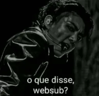 😈 o que disse, websub? personne, websub, question telegram sticker