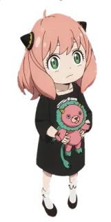 😶 Anya Forger Spy x Family Anime, Spy x Family, Anya, Forger, Cartone animato whatsapp sticker