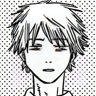 ⚙️ Animé, Manga, Dessin animé, Autocollant, Personnage, Portrait telegram sticker