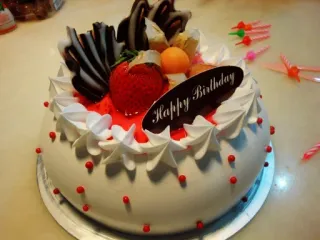 🍰 Happy Birthday birthday, cake, celebration, dessert, food, strawberry, candles telegram sticker