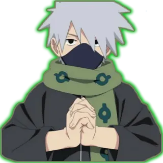 ✳ Kakashi Hatake Naruto 카카시, 나루토, 애니, 만화, 닌자, 캐릭터, 선생님 telegram sticker