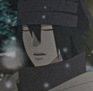 🀄️ Sasuke Naruto Аниме, Саске, Ниндзя, Учиха, Мангекё telegram sticker