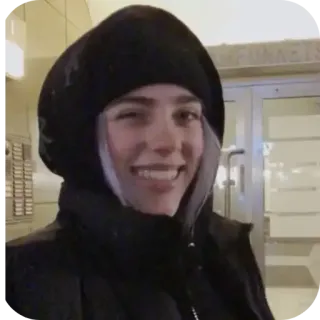 😃 Billie Eilish telegram sticker