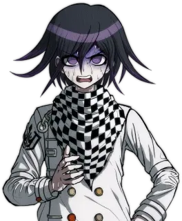 😰 Kokichi Oma Danganronpa V3: Killing Harmony Anime, Mangá, Personagem, Kokichi Oma, Danganronpa whatsapp sticker