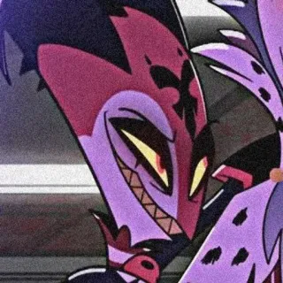😏 Blitzo Helluva Boss Blitzo, Helluva Boss, kreskówka, imp, demon telegram sticker
