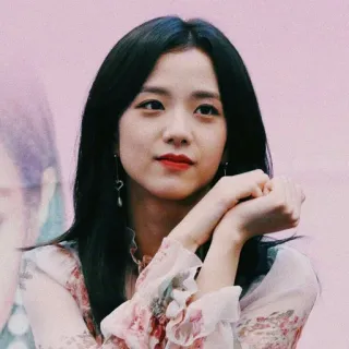 💙 Jisoo Jisoo, Blackpink, Pop Coréenne, Chanteuse, Idole, Kpop, Girl Group telegram sticker
