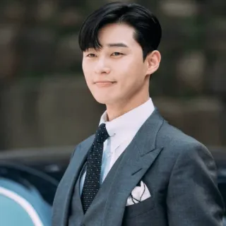 ☺️ pria, setelan, dasi, korea, aktor, ganteng telegram sticker