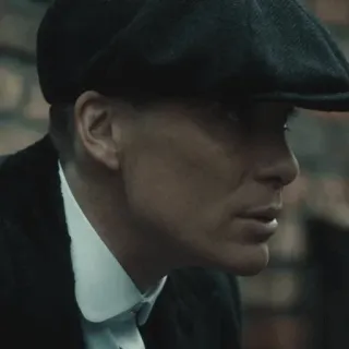 🚬 Thomas Shelby Peaky Blinders Peaky Blinders, Thomas Shelby, Cillian Murphy, BBC, Dramat kryminalny, Gangster, Serial TV telegram sticker