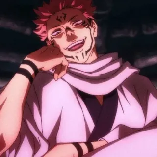👹 Sukuna Jujutsu Kaisen Anime, Manga, Jujutsu Kaisen, Sukuna whatsapp sticker