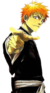 👉 Ichigo Kurosaki Bleach ichigo, Anime, Bleach, Manga, Shonen, Kurosaki whatsapp sticker