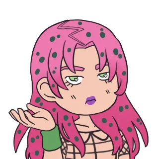 😑 Diavolo JoJo's Bizarre Adventure Anime, Manga, Jojo, Diavolo telegram sticker
