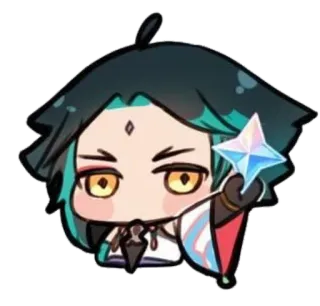 🌟 Xiao Genshin Impact Anime, Chibi, Game, Genshin Impact, Xiao, Karakter telegram sticker