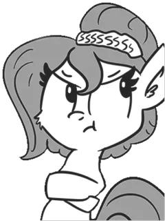 😒 ssssssss пони, мультфильм, животное, милый, наклейка, лошадь whatsapp sticker
