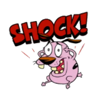 Courage the cowardly dog whatsapp stickers