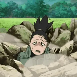 🎼 Shikamaru Nara Naruto Anime, Shikamaru, Naruto, Personaje, Agotado whatsapp sticker