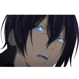 👿 Yato Noragami anime, noragami, yato, manga, character, japanese animation telegram sticker