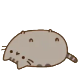 🙃 Pusheen gato, Pusheen, lindo, dibujos animados, animal whatsapp sticker