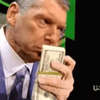 💸 Vince McMahon お金, 富, 成功, ビジネス, エンターテイメント, プロレス, ビンス・マクマホン telegram sticker