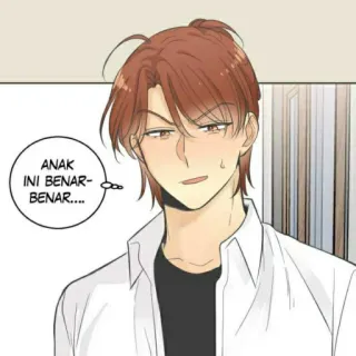 🎧 ANAK INI BENAR-.... manga, anime, comic, cartoon telegram sticker
