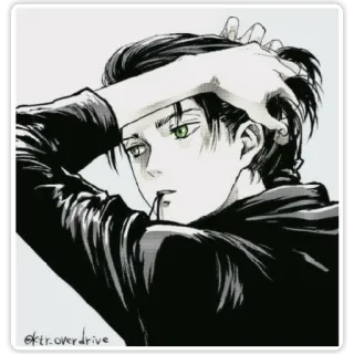 😑 @ktr.overdrive อนิเมะ, มังงะ, การ์ตูน, ภาพเหมือน whatsapp sticker